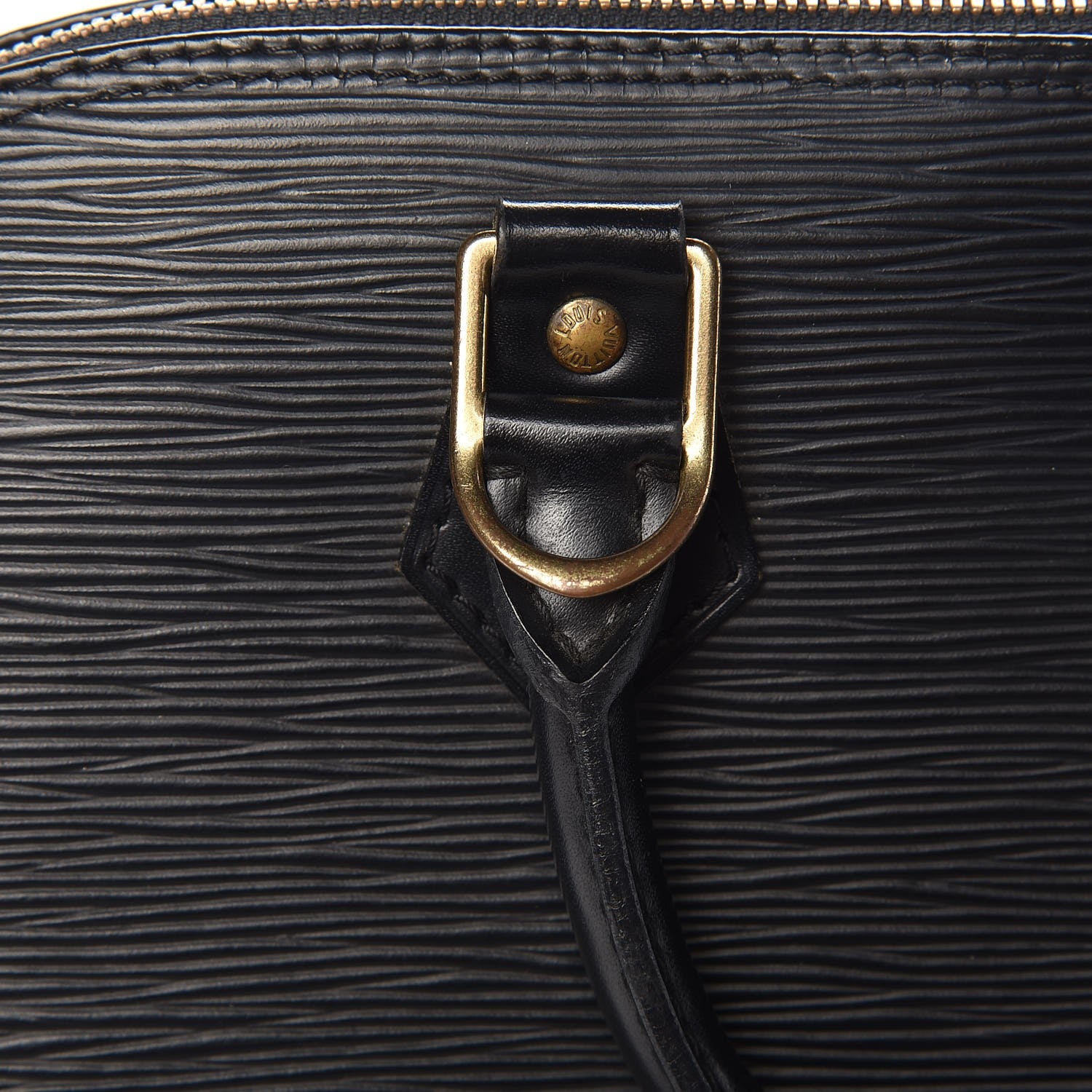 Louis Vuitton Epi Alma PM Black 9 of 11