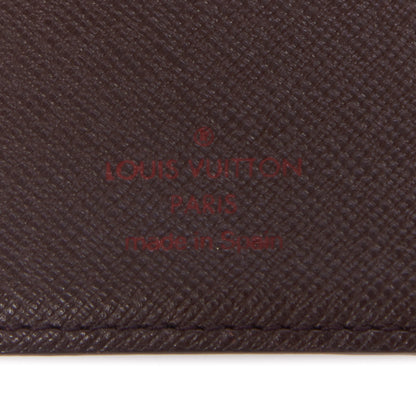Louis Vuitton Damier Ebene Small Ring Agenda Cover 7 of 7