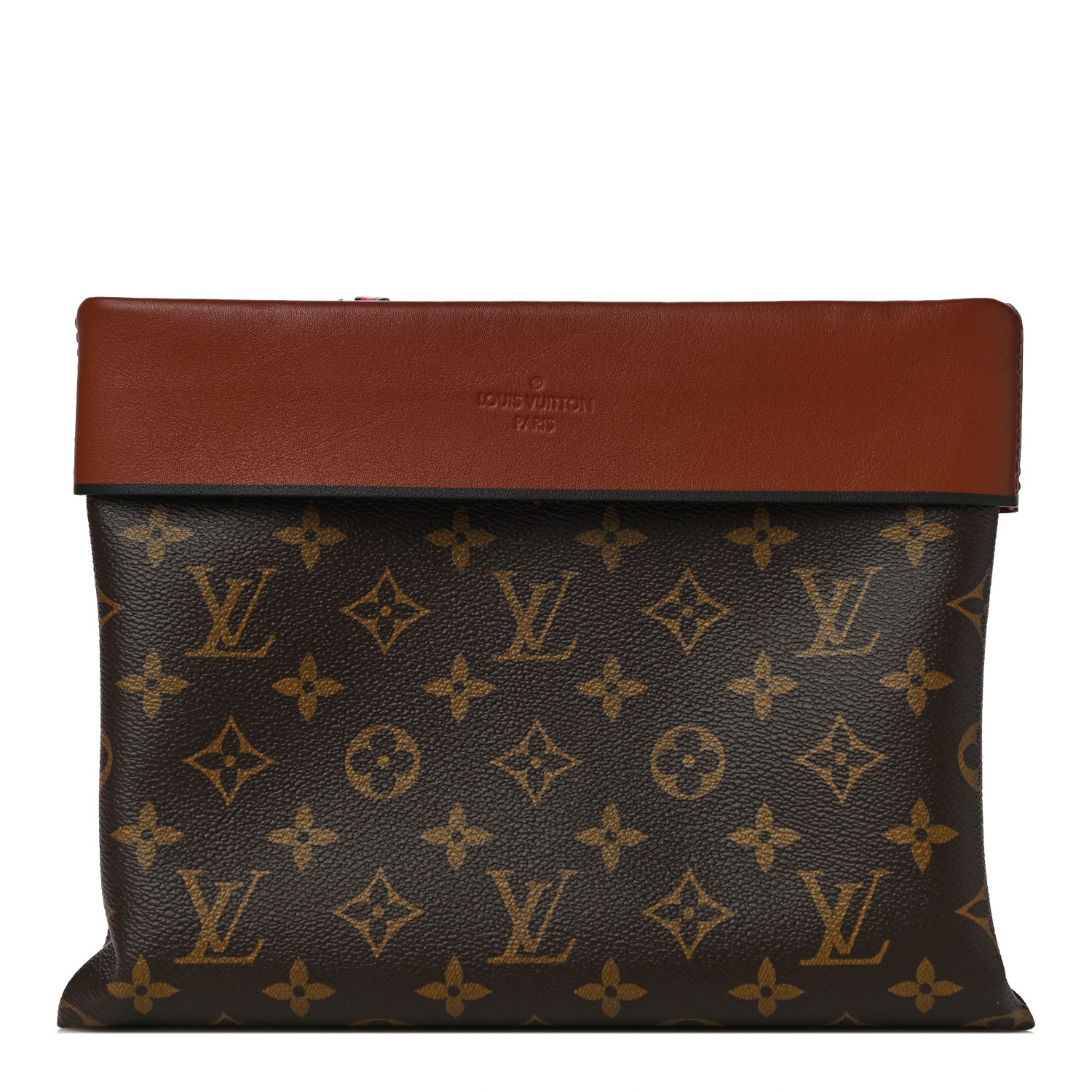 Louis Vuitton Monogram Tuileries Pochette Caramel 1 of 11