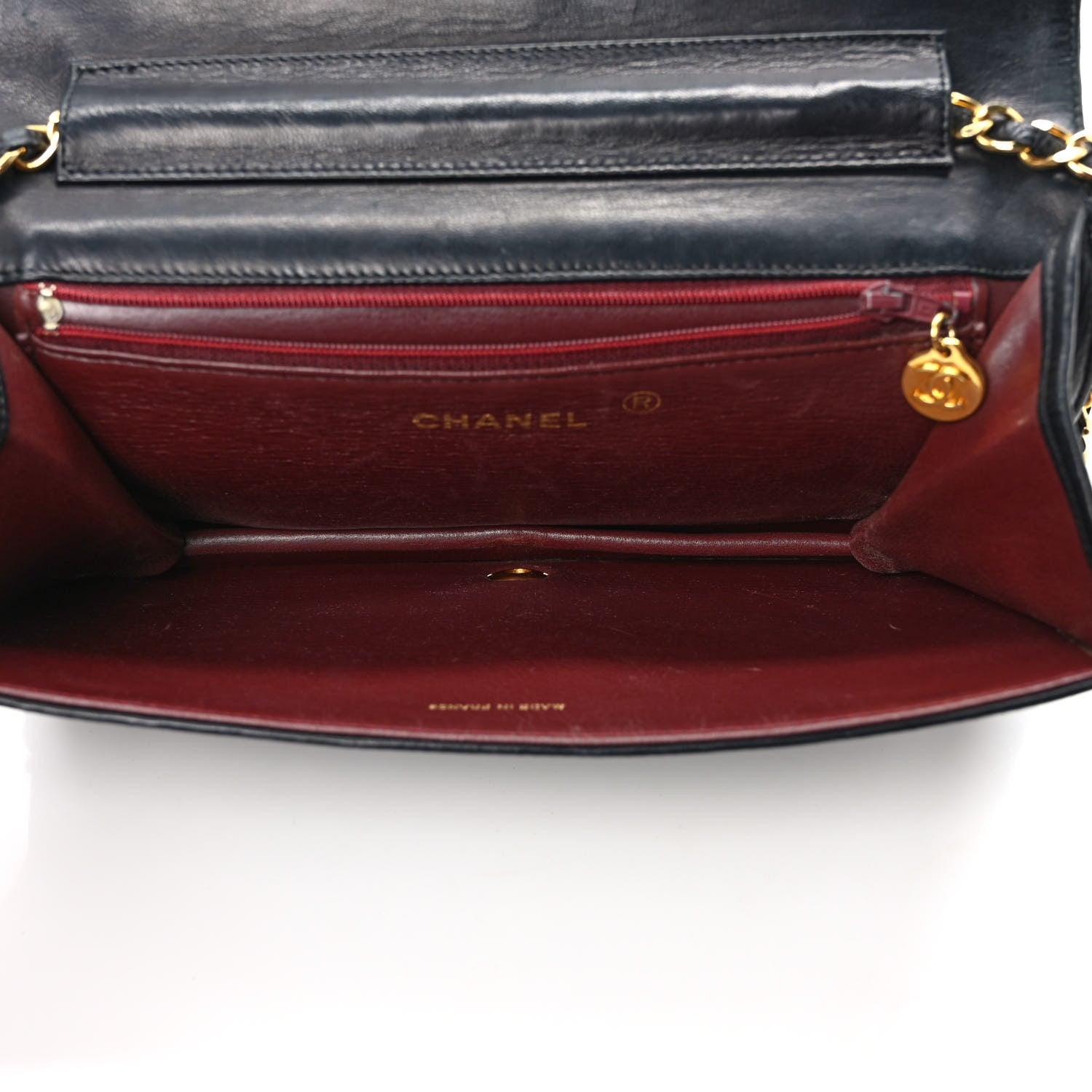 Chanel Lambskin Quilted Small Single Flap Black 5 of 11