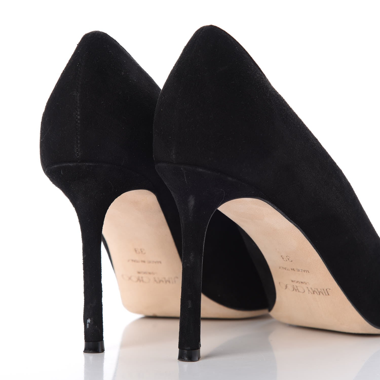 Jimmy Choo Suede Romy 85 Pumps 39 Black 11 of 13