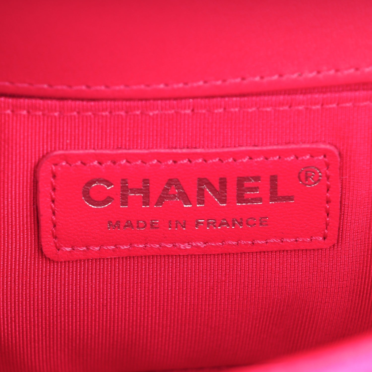 Chanel Velvet Quilted Small Boy Flap Fuchsia 6 of 8