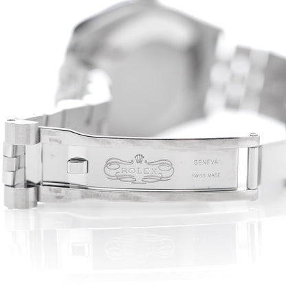 Rolex Stainless Steel 18K White Gold Diamond Mother of Pearl 31mm Oyster Perpetual Datejust Watch Roman 178274 6 of 8
