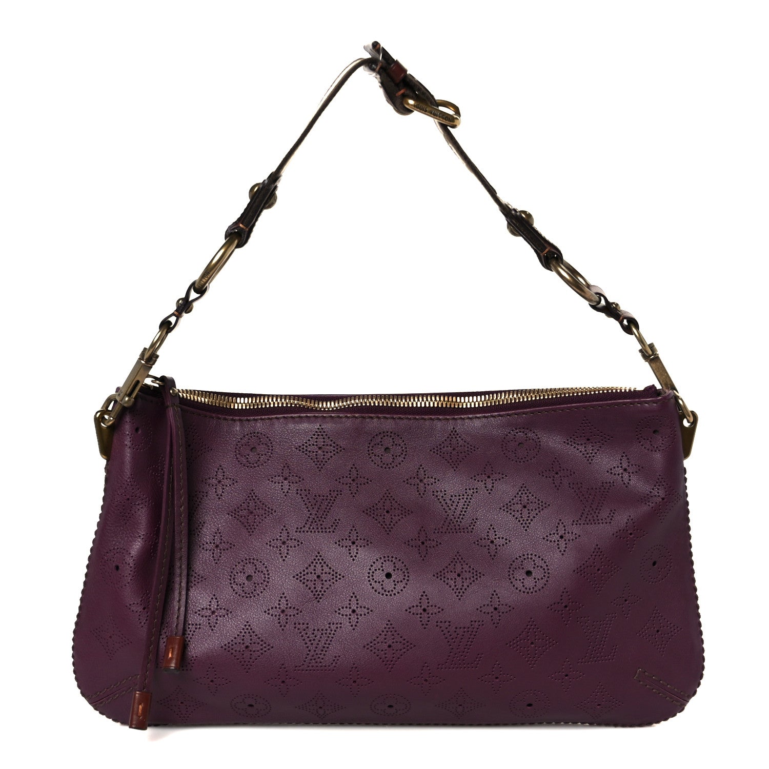 Louis Vuitton Mahina Onatah Pochette Aubergine 1 of 10