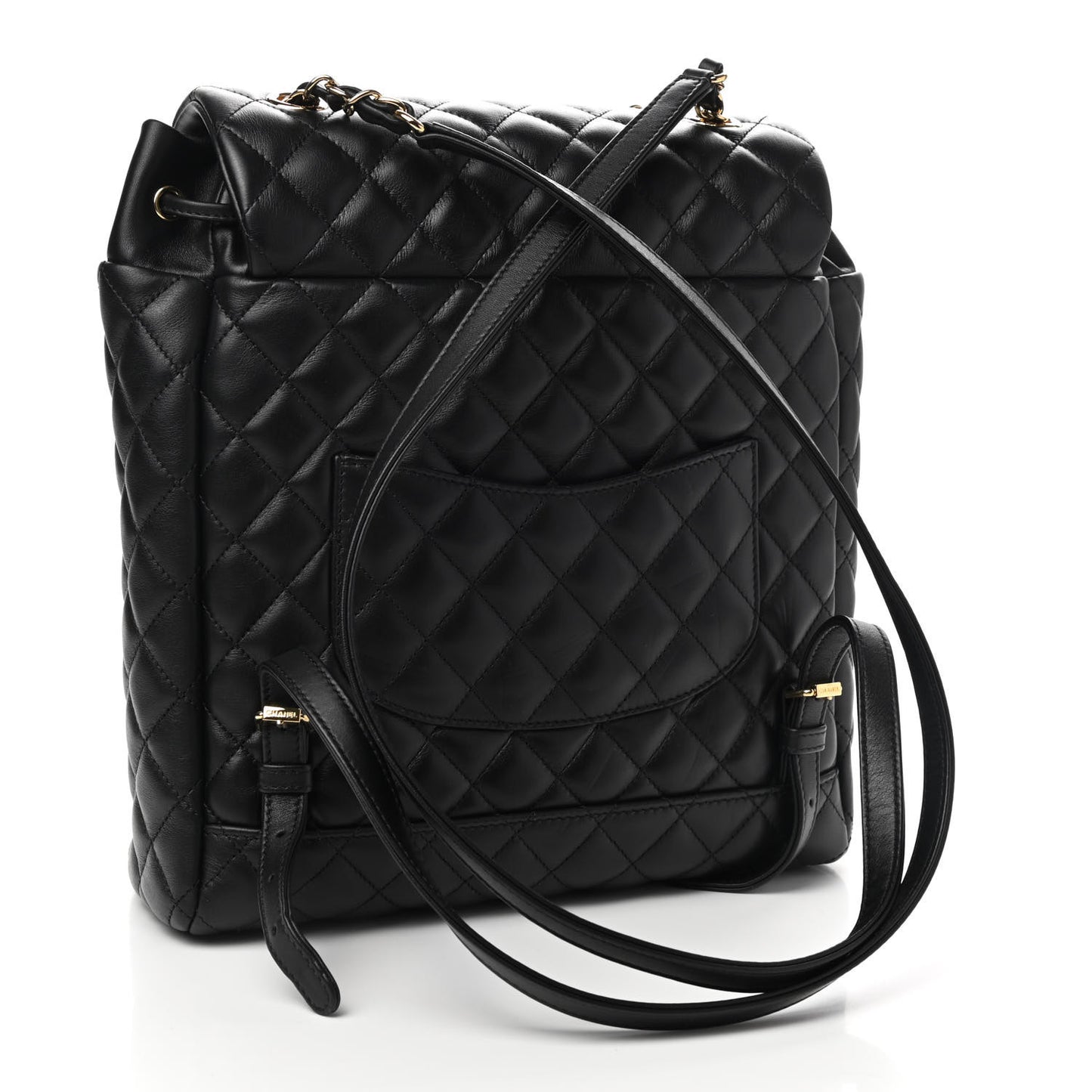 Quilted Large Urban Spirit Backpack Black