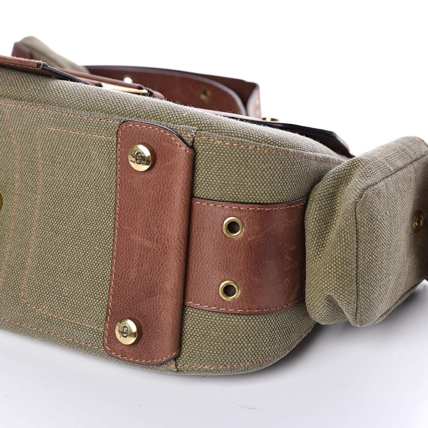 Canvas Calfskin Street Chic Columbus Ave Green