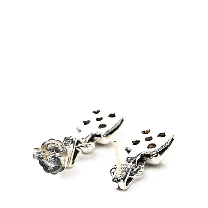 David Yurman Sterling Silver Diamond Petite Albion Drop Earrings 3 of 4