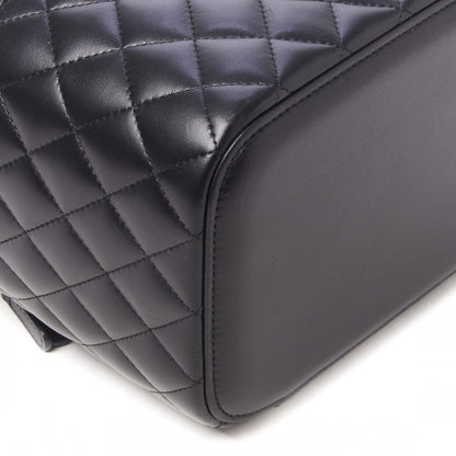 Chanel Lambskin Quilted Large Vanity Pouch Black 6 of 10