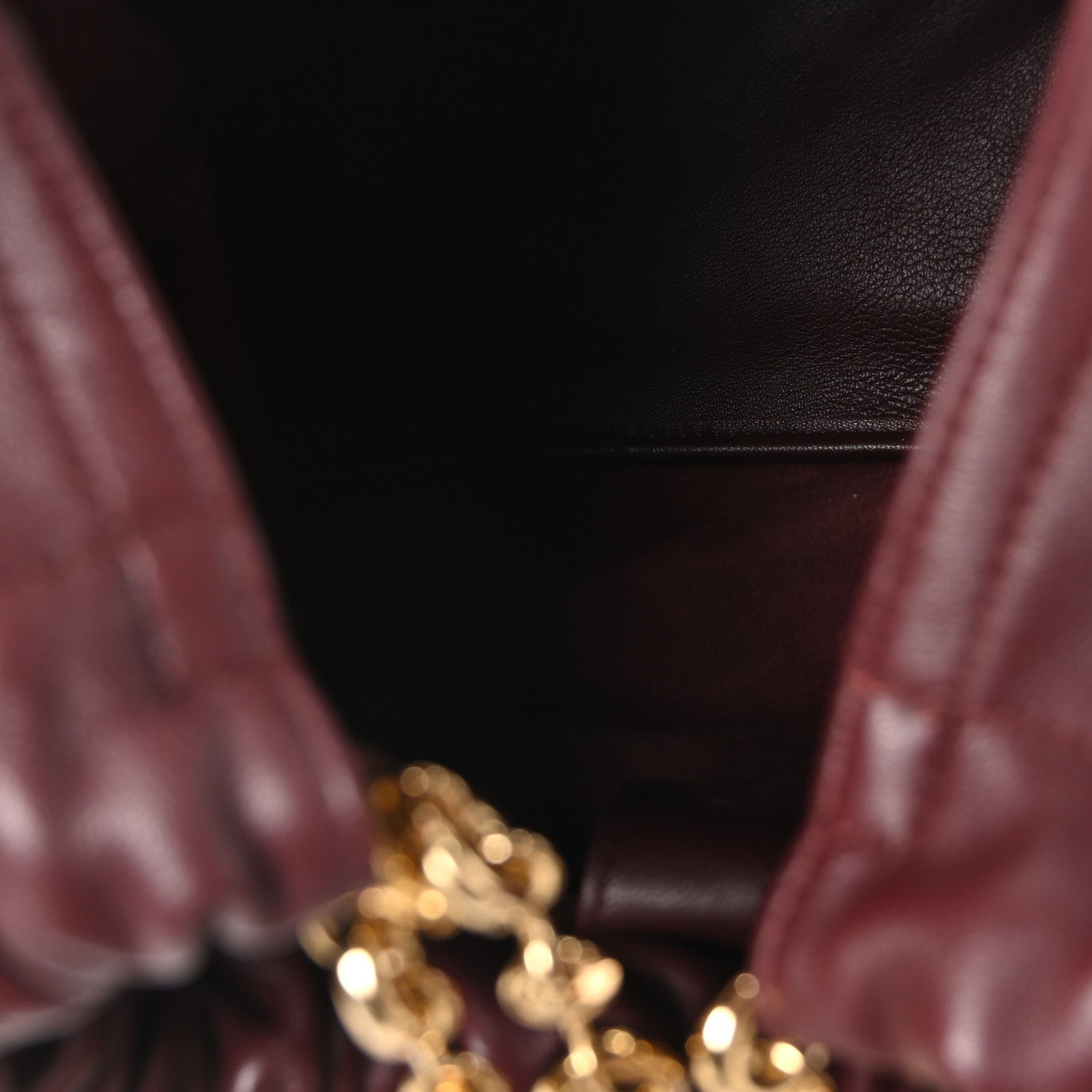 Loewe Buttery Nappa Lambskin Small Squeeze Bag Dark Burgundy 5 of 9