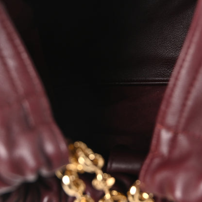 Loewe Buttery Nappa Lambskin Small Squeeze Bag Dark Burgundy 5 of 9