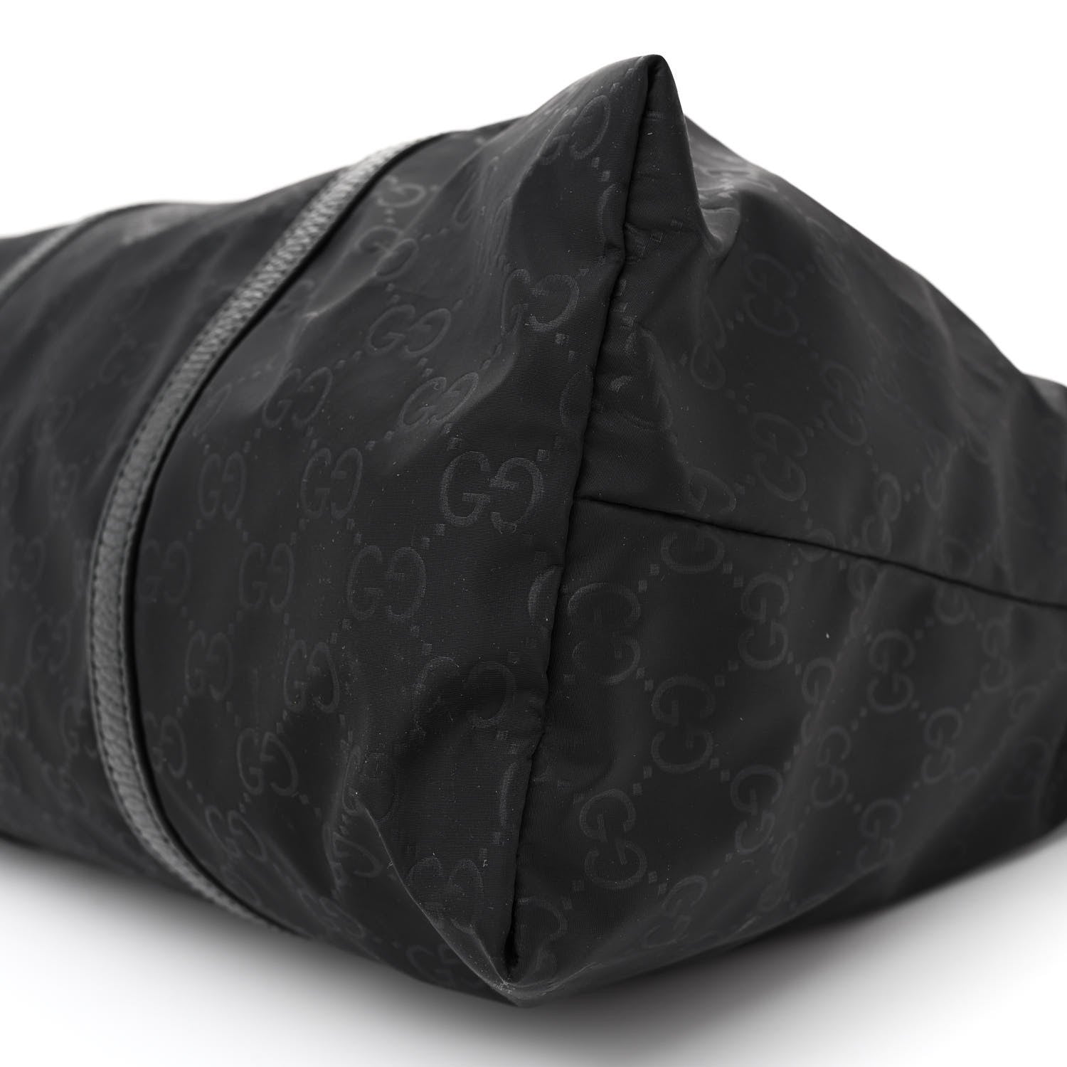 Gucci Nylon Monogram Tote Black 10 of 11
