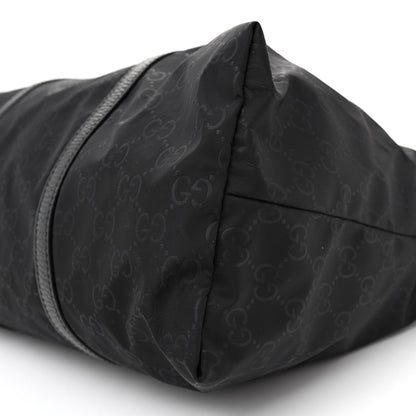 Gucci Nylon Monogram Tote Black 10 of 11