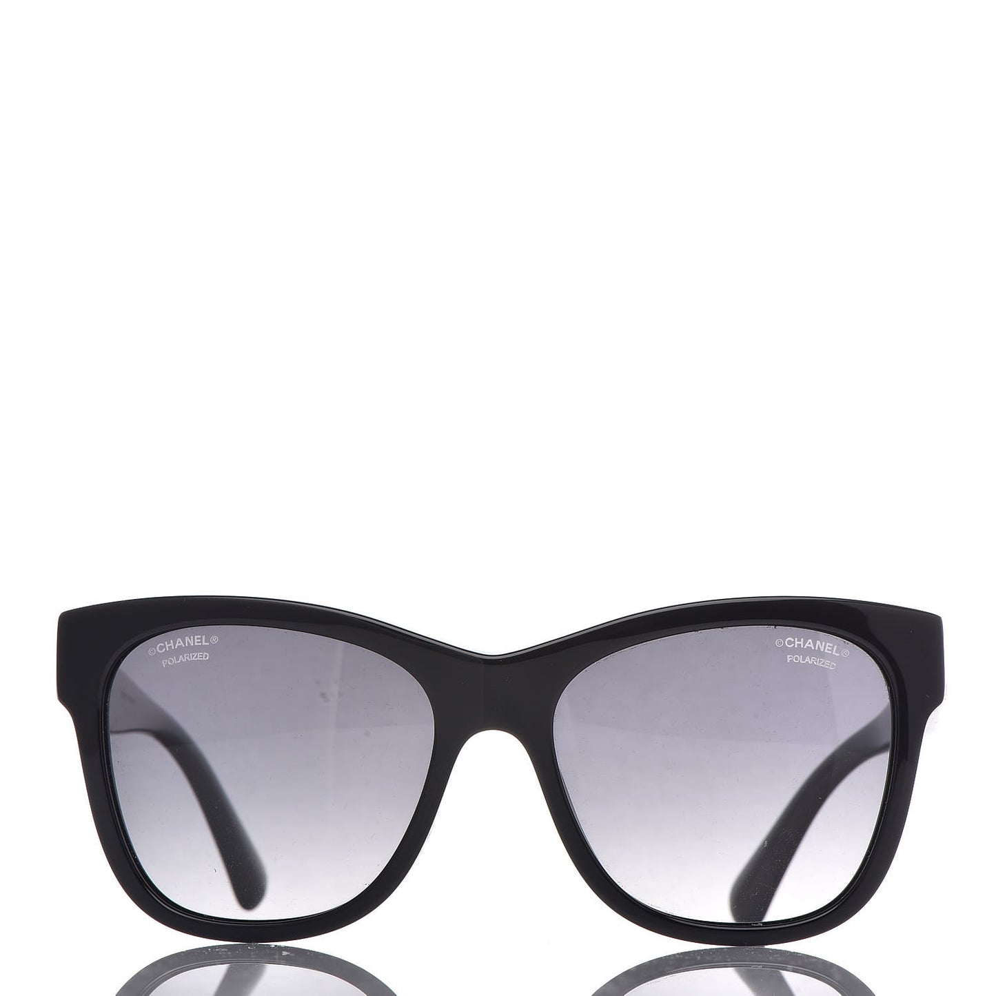 Polarized Square CC Sunglasses 5380 Black