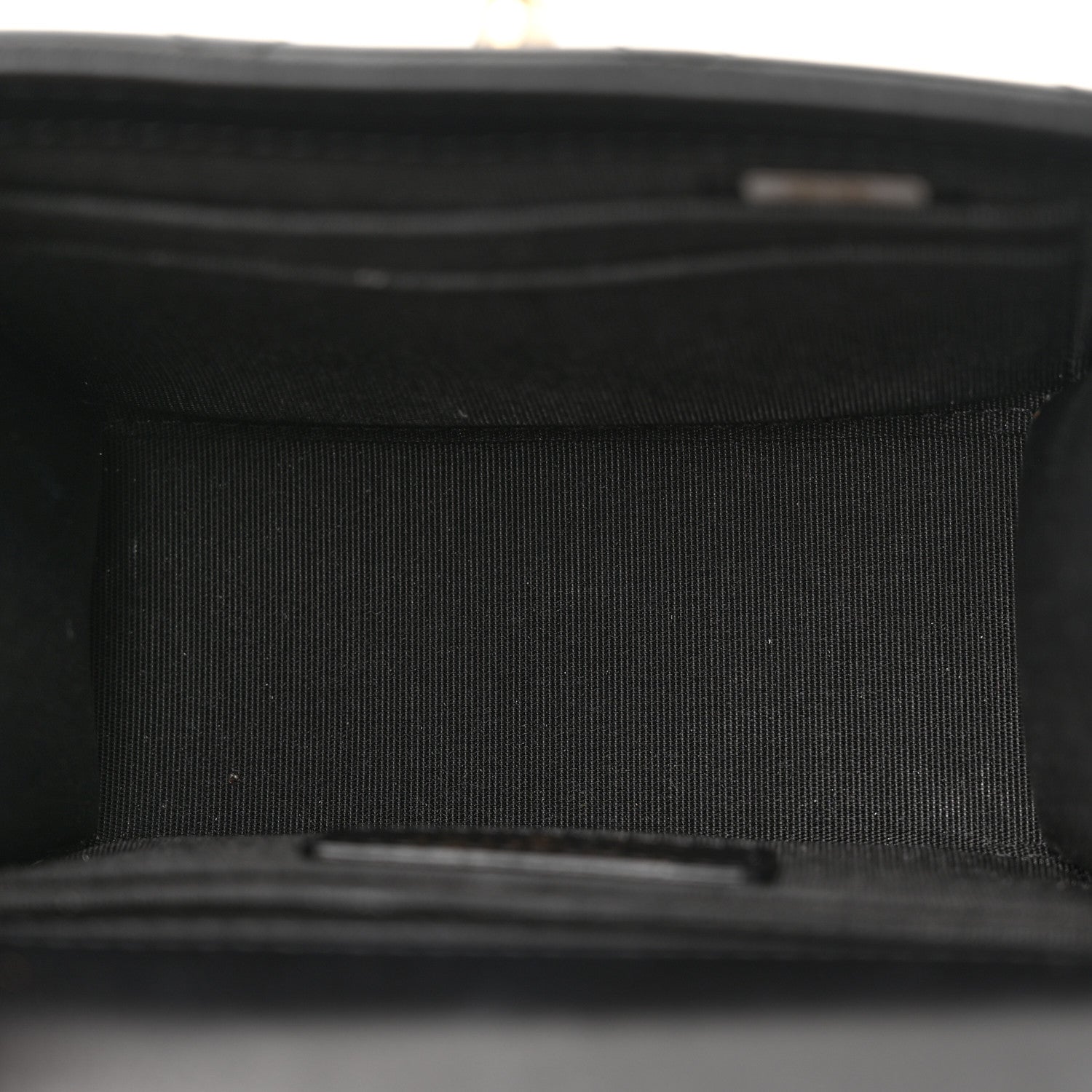 Chanel Lambskin Quilted Mini Trendy CC Clutch With Chain Black 5 of 11