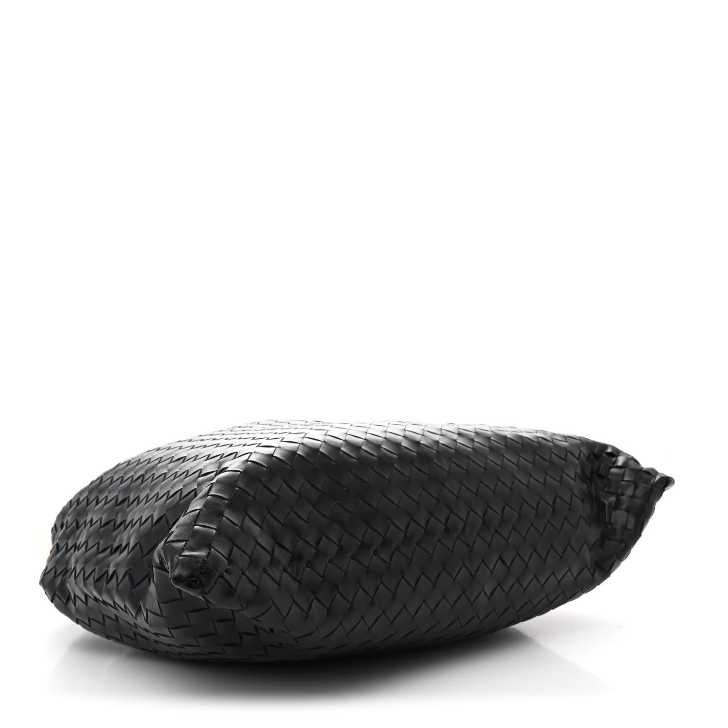 Bottega Veneta Calfskin Intrecciato Large Hop Black 4 of 10