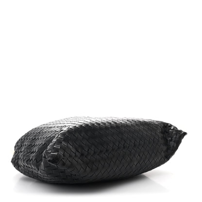 Bottega Veneta Calfskin Intrecciato Large Hop Black 4 of 10