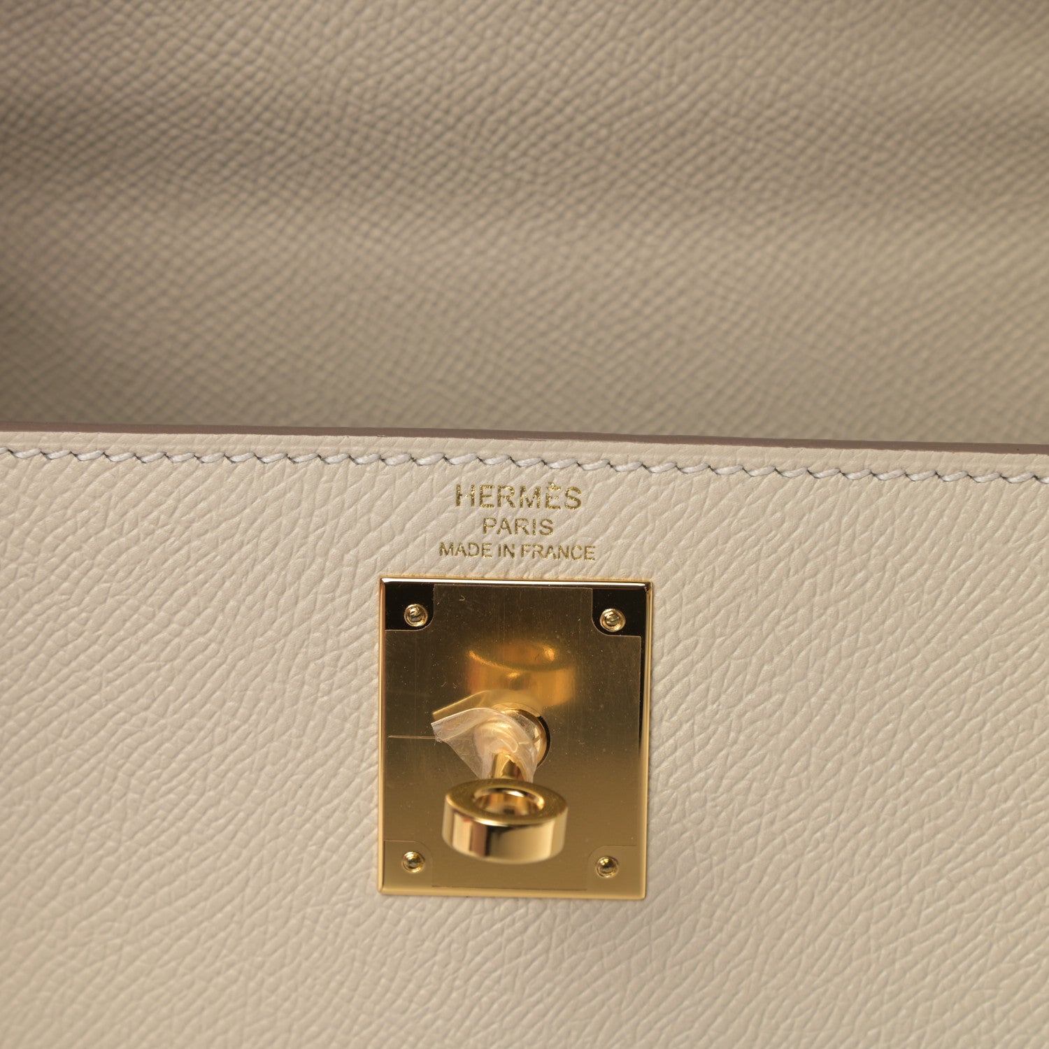 Hermes Epsom Kelly Sellier 28 Craie 6 of 11