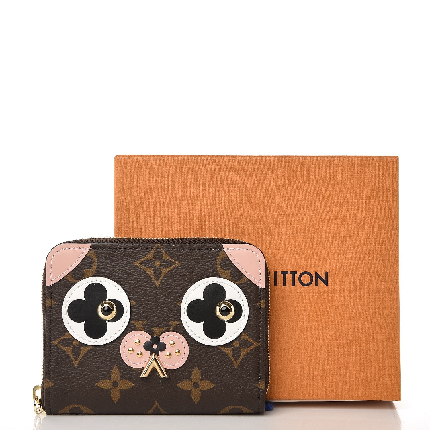 Louis Vuitton Monogram Valentine Dog Zippy Coin Purse 7 of 7