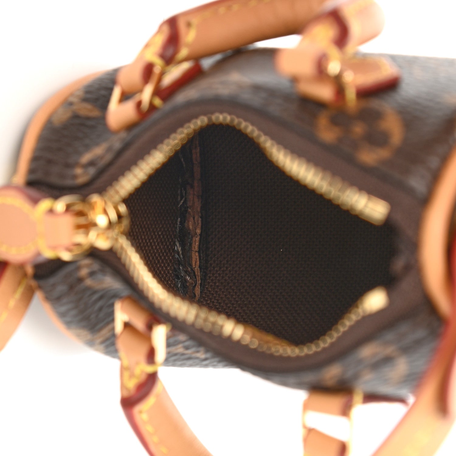 Louis Vuitton Monogram Micro Speedy Bag Charm 5 of 7