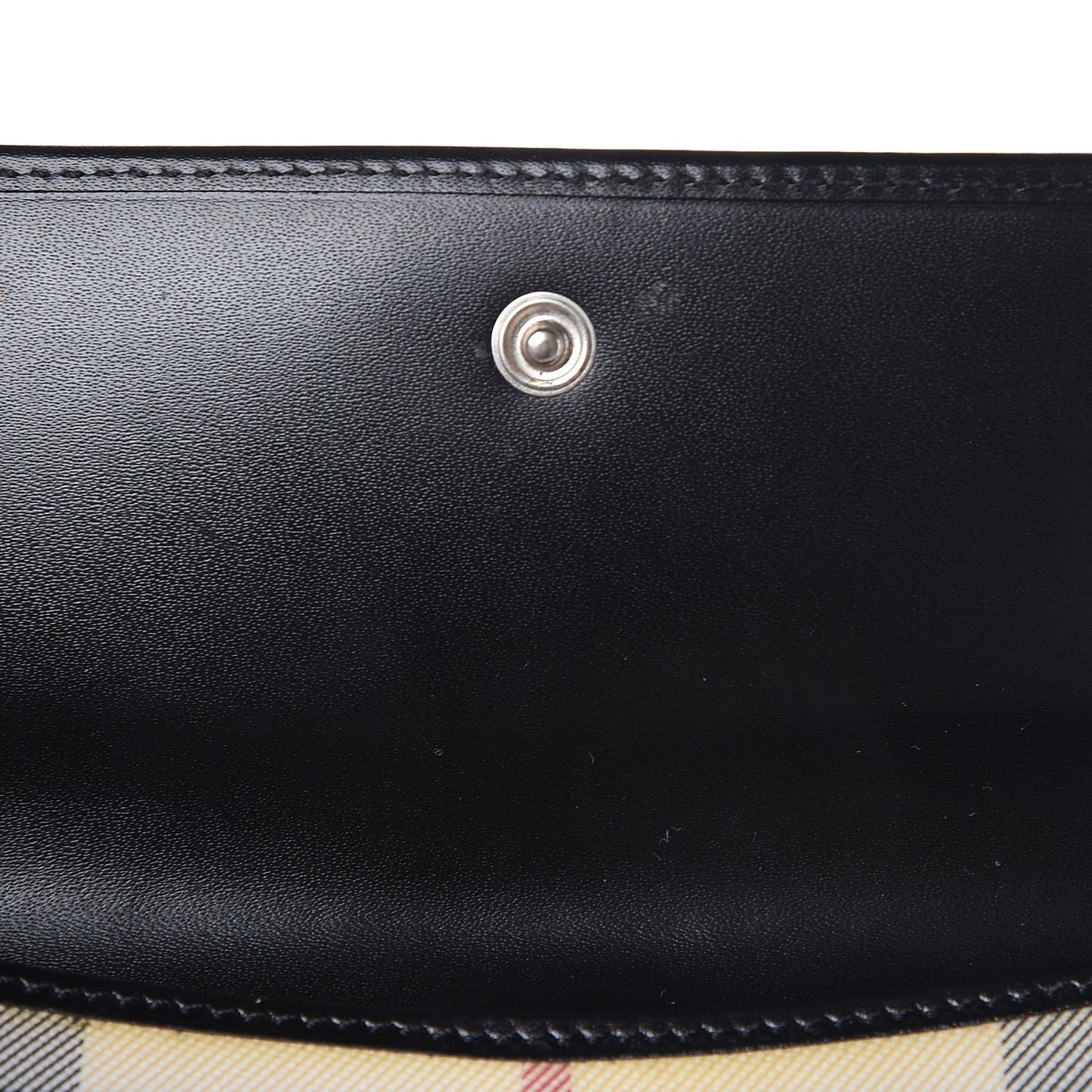 Nova Check Compact Wallet Black