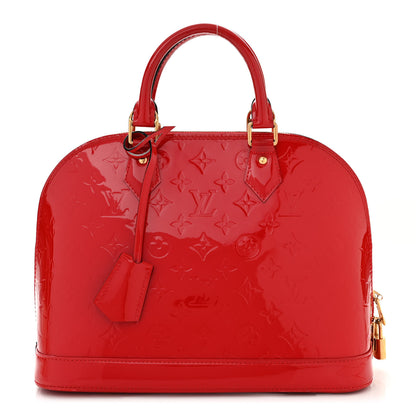 Louis Vuitton Vernis Alma PM Cherry 1 of 12