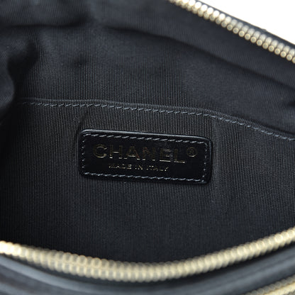 Chanel Aged Calfskin Quilted Waist Bag With Coin Purse Black 5 of 9