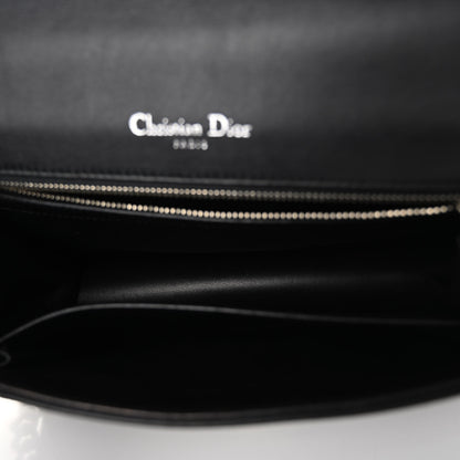 Christian Dior Calfskin Paradise Diorama Flap Bag Black 5 of 9