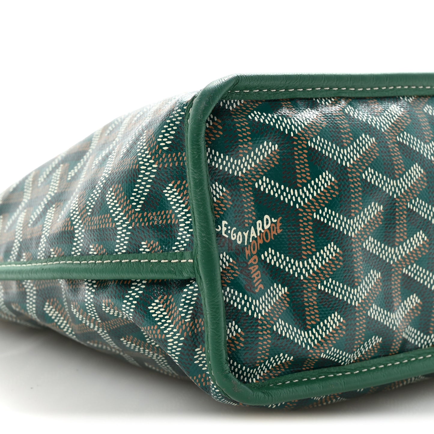 Goyardine Reversible Mini Anjou Green