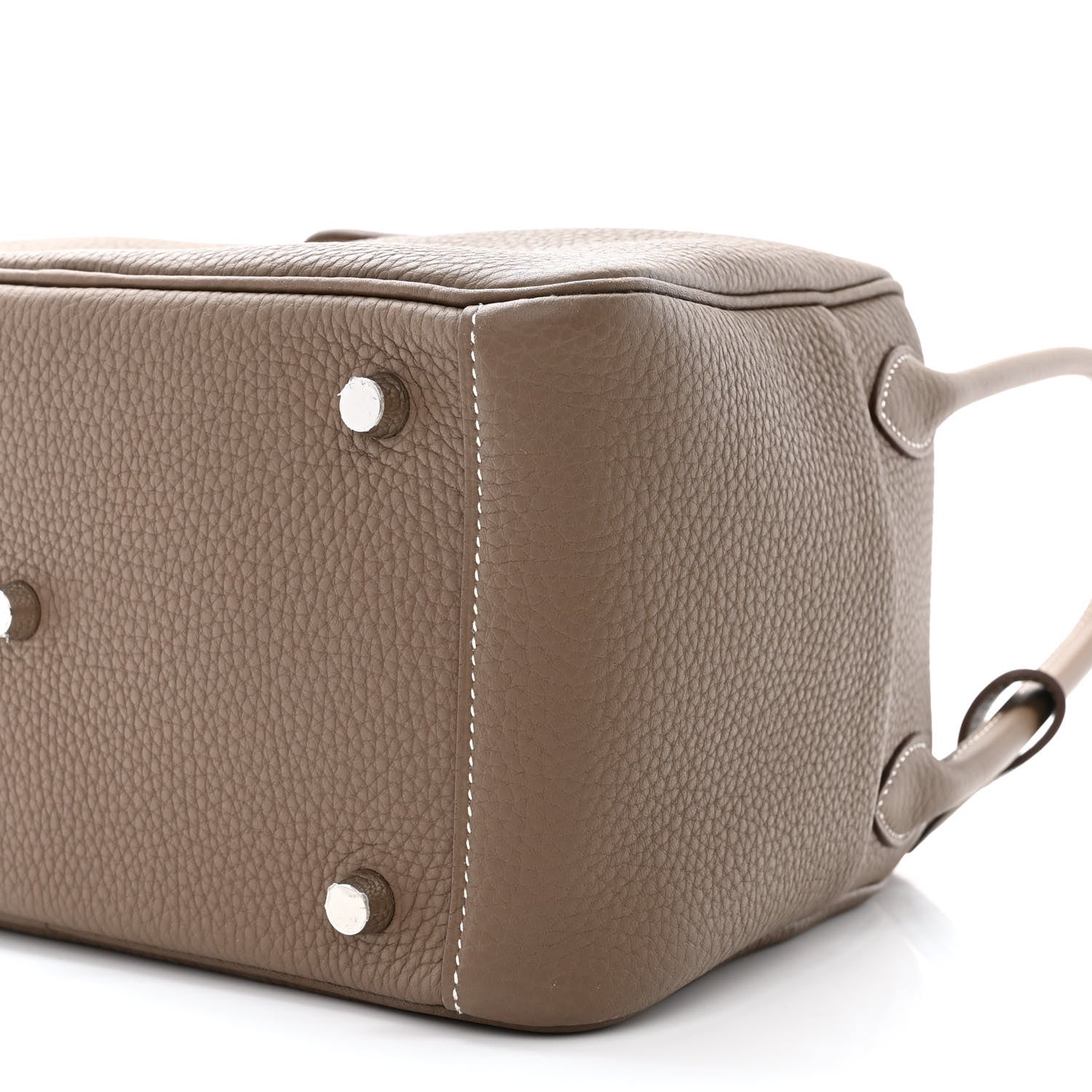 Hermes Taurillon Clemence Lindy 26 Etoupe 10 of 11