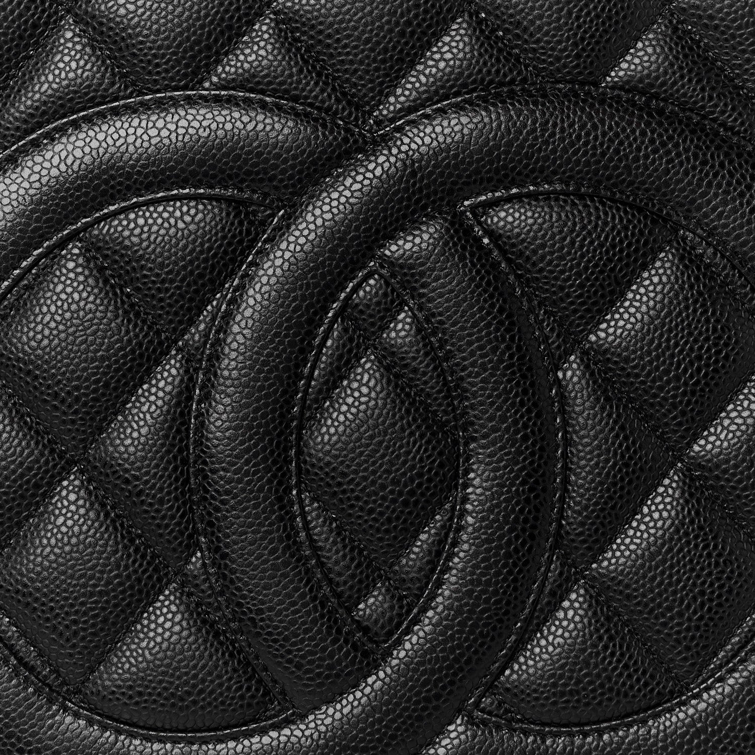 Chanel Caviar Quilted Medallion Tote Black 8 of 10