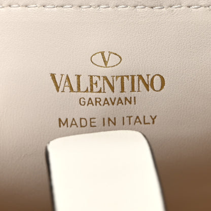 Valentino Garavani Nappa Mini Vlogo Bucket Bag White 6 of 9