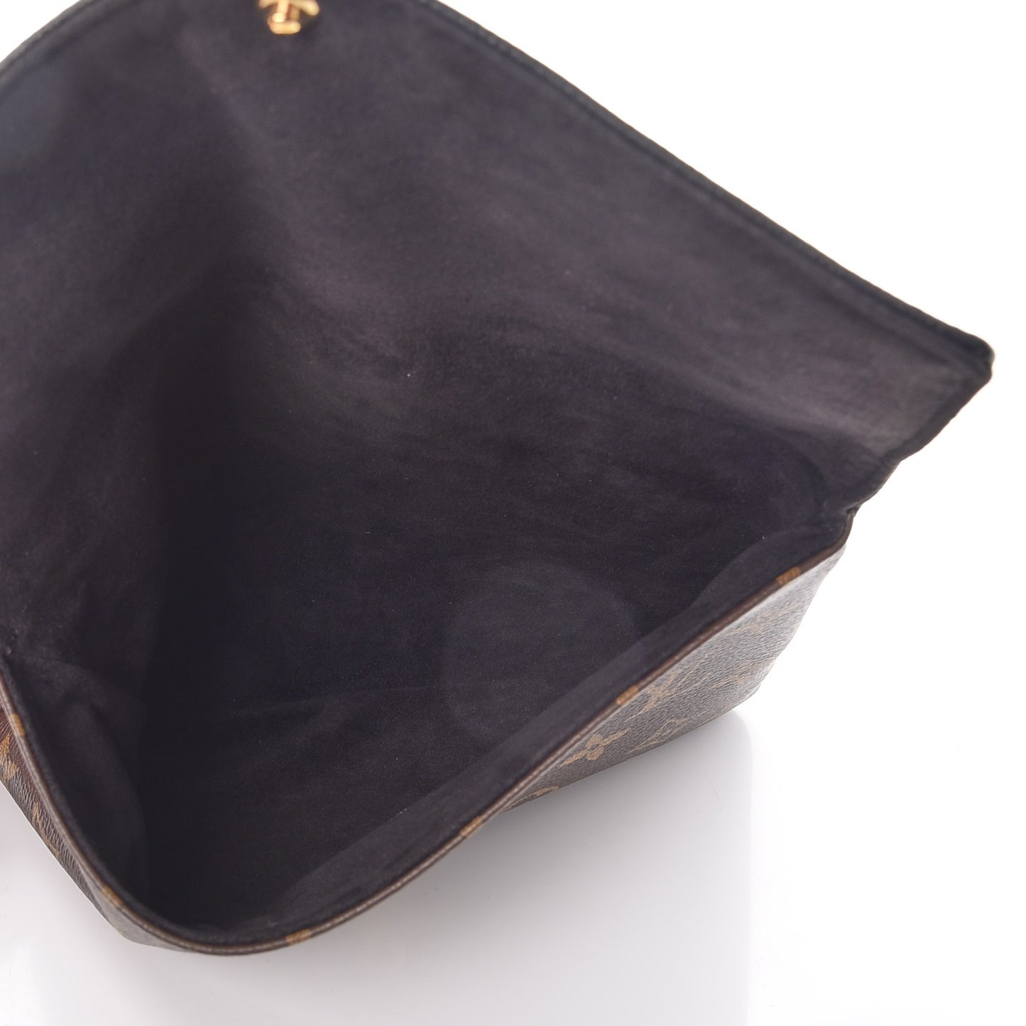 Monogram Twice Pochette Black