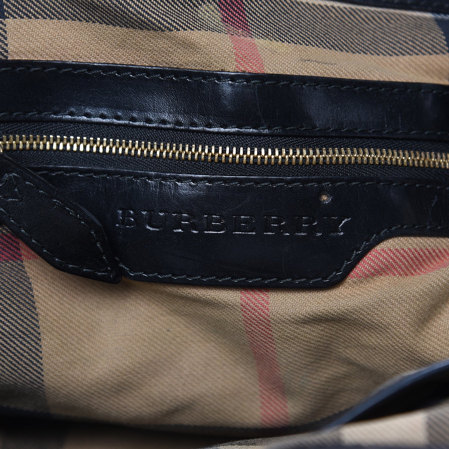 Lambskin Bridle Studs Small Canterbury Tote Black