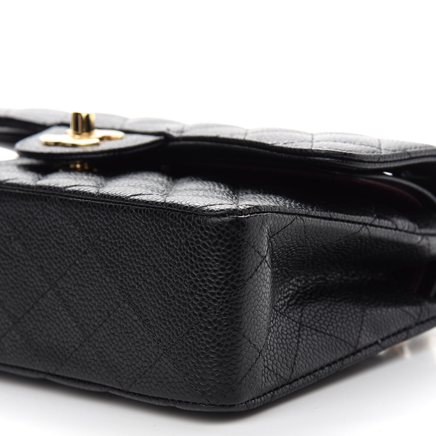 Chanel Caviar Quilted Small Double Flap Black 9 of 9