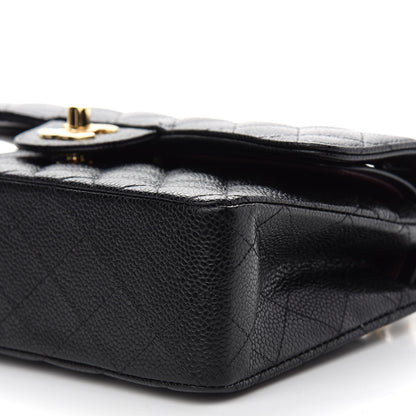 Chanel Caviar Quilted Small Double Flap Black 9 of 9