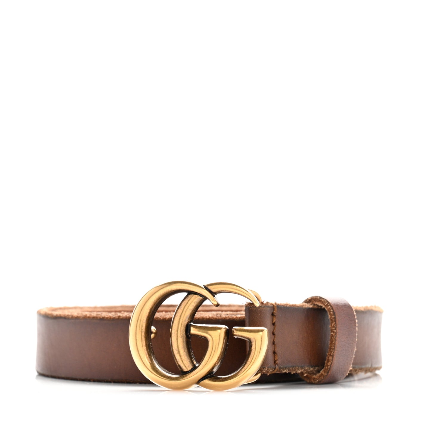 Faded Calfskin Double G 20mm Belt 80 32 Cuir