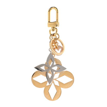 Louis Vuitton Malletage Blossom Bag Charm Key Holder 1 of 6