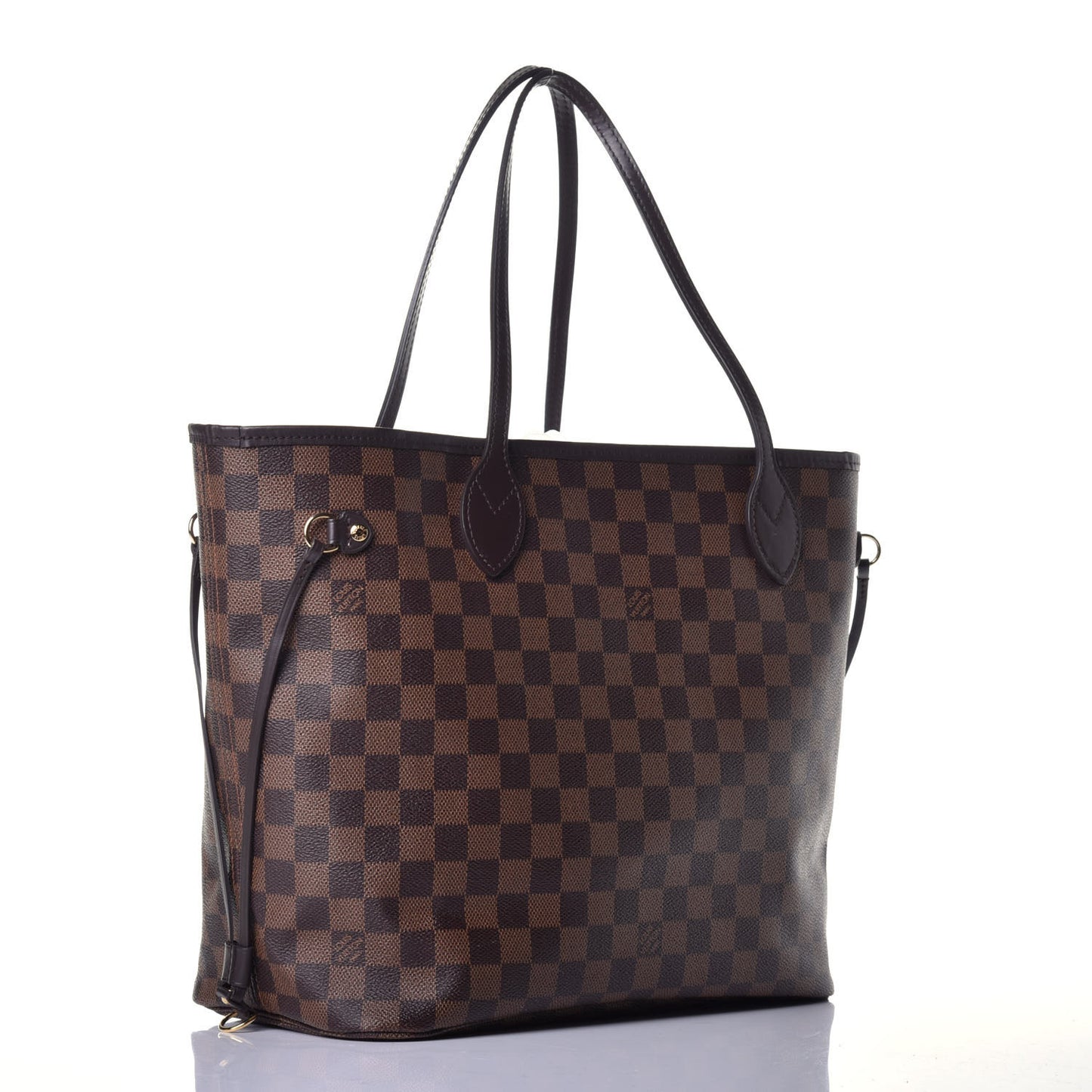 Damier Ebene Neo Neverfull MM Rose Ballerine