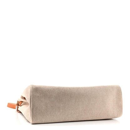Hermes Toile Vache Calfskin Herbag 39 MM Natural 9 of 27
