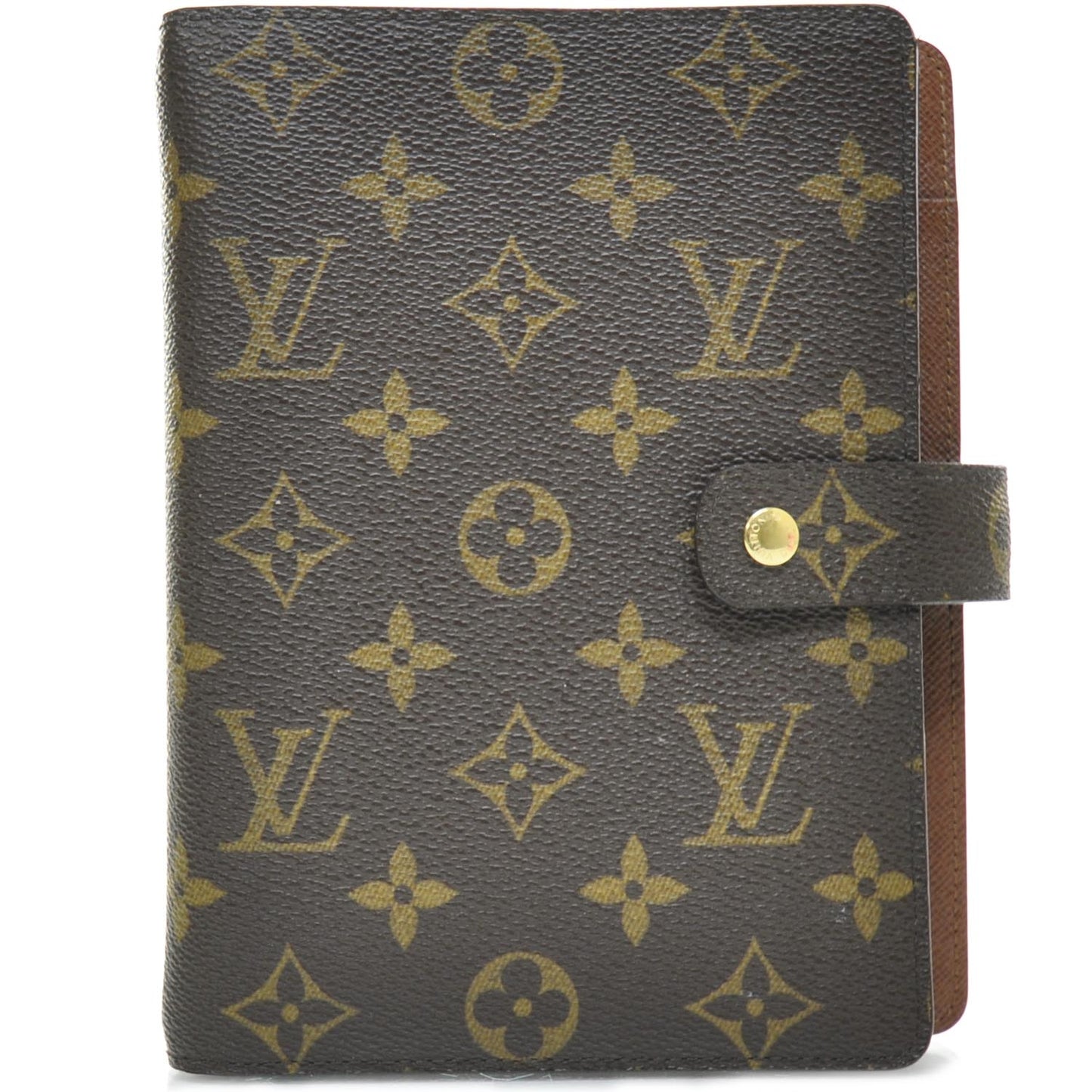 Monogram Medium Ring Agenda w Address Book