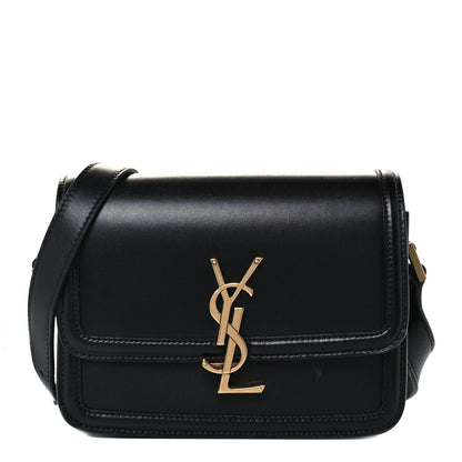 Saint Laurent Smooth Calfskin Small Solferino Satchel Black 2 of 12