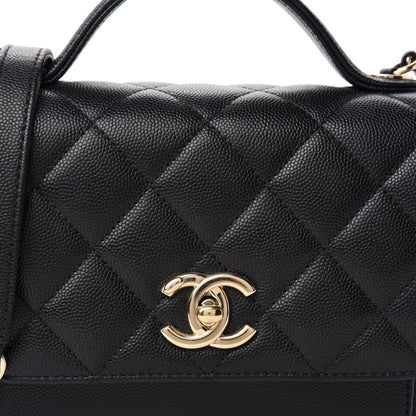 Chanel Caviar Quilted Mini Business Affinity Flap Black 11 of 11