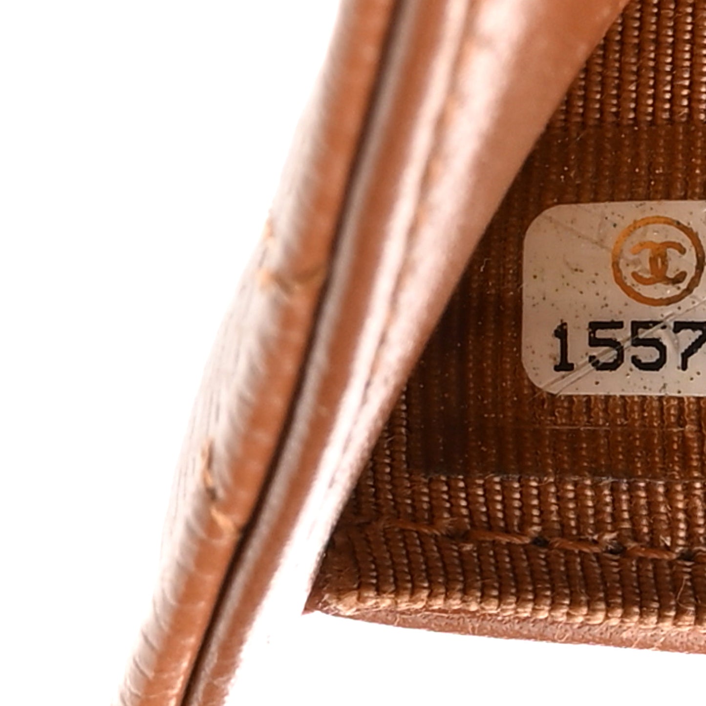 Caviar Quilted Large Flap Wallet Light Brown