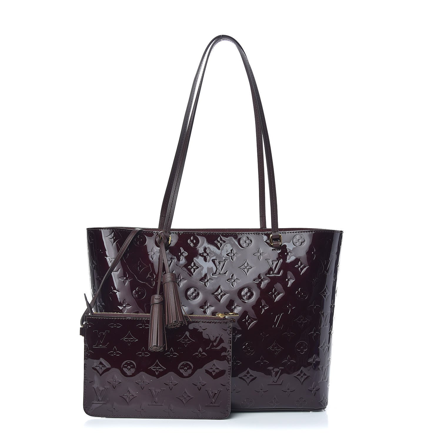 Louis Vuitton Vernis Long Beach MM Amarante 1 of 7