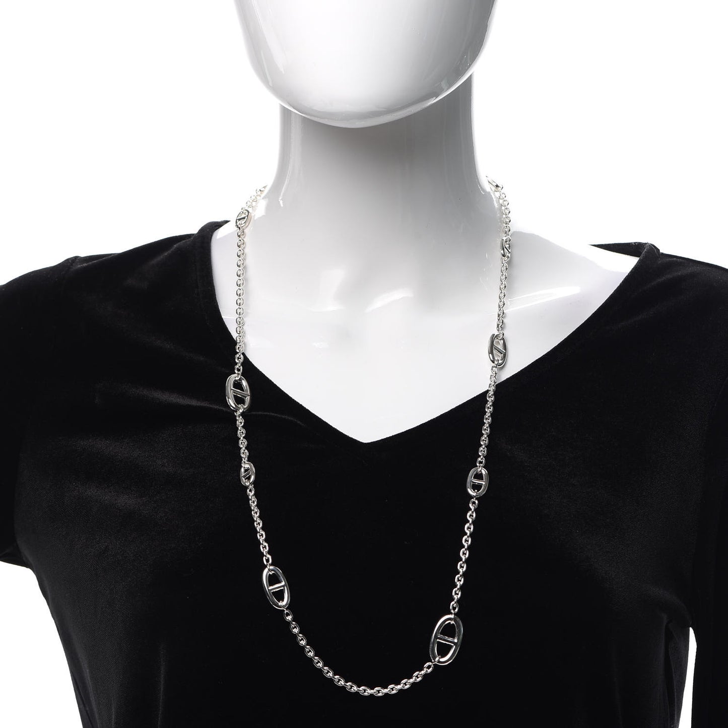 Sterling Silver Farandole Necklace 80