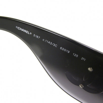Chanel CC Logo Sunglasses Black 5167 6 of 9
