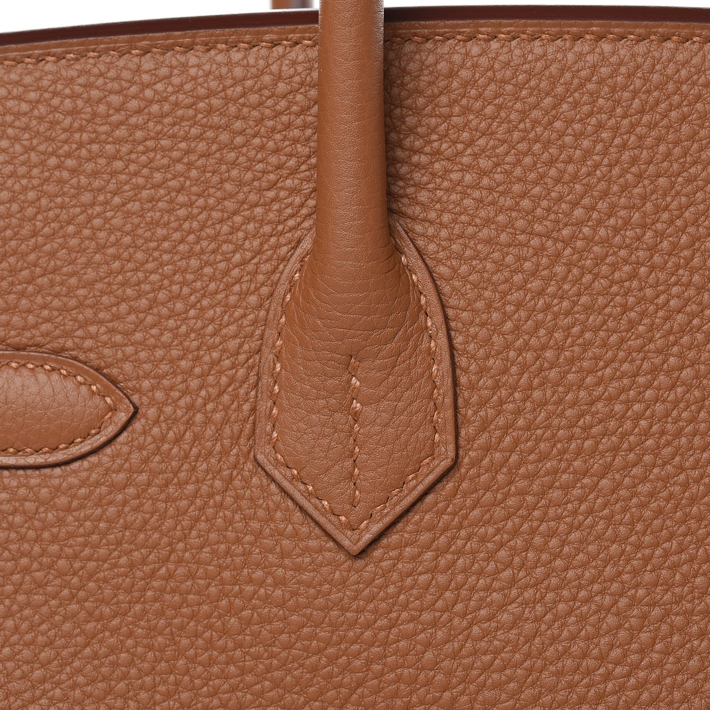 Togo Swift Officier Birkin 30 Gold Ambre