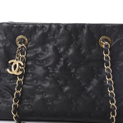 Chanel Caviar Stitched Tote Black 8 of 10
