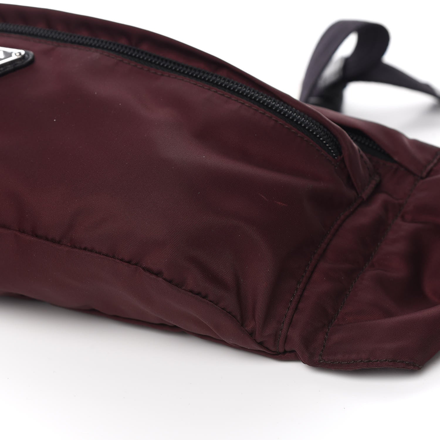 Prada Tessuto Nylon Montagna Belt Bag Granato 11 of 11