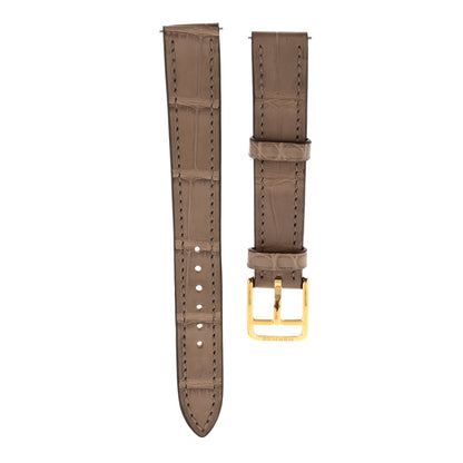 Hermes Matte Alligator Watch Strap Etoupe 1 of 6